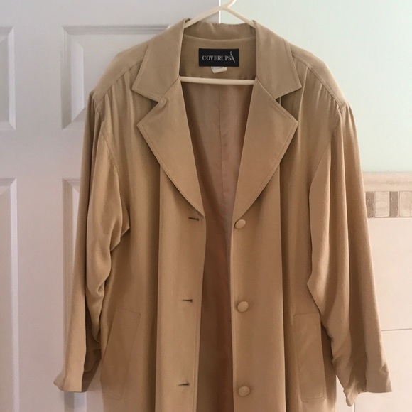 Jackets & Coats | Silk Coat | Poshmark